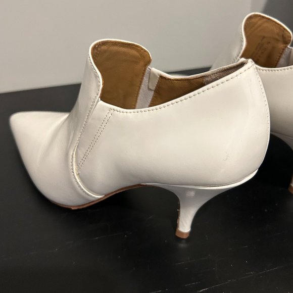 Tory Burch Georgina White Ankle Bootie - worn once - Picture 9 of 13